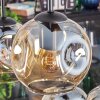 Ripoll Hängeleuchte Glas 15 cm Bernsteinfarben, 6-flammig