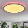 Zuren Deckenpanel LED Weiß, 1-flammig, Farbwechsler