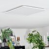 Zuren Deckenpanel LED Weiß, 1-flammig, Farbwechsler