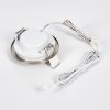 Ramek Einbauleuchte LED Nickel-Matt, 3-flammig
