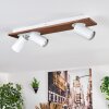 Dalan Deckenleuchte LED Naturfarben, Weiß, 3-flammig
