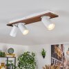Dalan Deckenleuchte LED Naturfarben, Weiß, 3-flammig