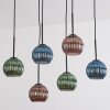 Koyoto Hängeleuchte Glas 15 cm Rauchfarben, 6-flammig