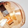 Koyoto Deckenleuchte Glas 15 cm Bernsteinfarben, 3-flammig