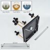 Koyoto Deckenleuchte Glas 15 cm Gold, Schwarz, 5-flammig