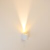 Außenwandleuchte Mora LED Weiß, 2-flammig