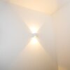 Außenwandleuchte Mora LED Weiß, 2-flammig