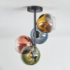 Koyoto Deckenleuchte Glas 15 cm Blau, Gold, Grün, Klar, Kupferfarben, 4-flammig