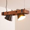 Oksbol Pendelleuchte Holz dunkel, Schwarz, 2-flammig Oksbol Pendelleuchte Holz dunkel, Schwarz, 2-flammig