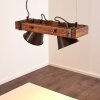 Oksbol Pendelleuchte Holz dunkel, Schwarz, 2-flammig Oksbol Pendelleuchte Holz dunkel, Schwarz, 2-flammig