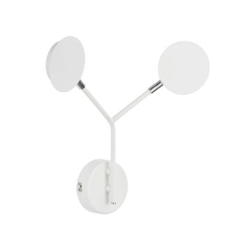 WOFI BELIZE Wandleuchte LED Weiß, 1-flammig
