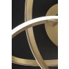 Wofi INDIGO Wandleuchte LED Gold, 1-flammig