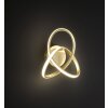 Wofi INDIGO Wandleuchte LED Gold, 1-flammig