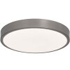 AEG Mikel Deckenleuchte LED Nickel-Matt, 1-flammig, Fernbedienung