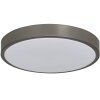 AEG Mikel Deckenleuchte LED Nickel-Matt, 1-flammig, Fernbedienung