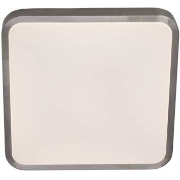 AEG Mikel Deckenleuchte LED Nickel-Matt, 1-flammig, Fernbedienung