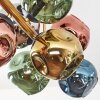 Ripoll Deckenleuchte Glas 15 cm Gold, Schwarz, 8-flammig