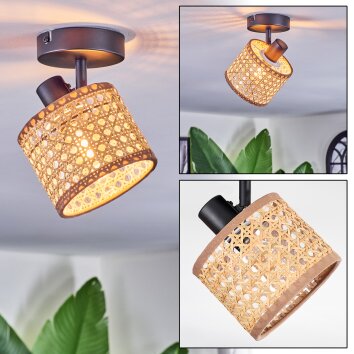 Barcos Deckenleuchte Schwarz, 1-flammig Barcos Deckenleuchte Schwarz, 1-flammig