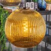 Koyoto Hängeleuchte Glas 15 cm, 20 cm, 25 cm, 30 cm Blau, Gold, Grün, Kupferfarben, 5-flammig