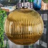Koyoto Hängeleuchte Glas 15 cm, 20 cm, 25 cm, 30 cm Blau, Gold, Grün, Kupferfarben, 5-flammig