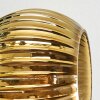 Koyoto Deckenleuchte Glas 15 cm Blau, Gold, Kupferfarben, 6-flammig