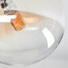 Chehalis Deckenleuchte Glas 12 cm, 15 cm Bernsteinfarben, Klar, 4-flammig