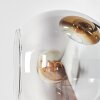 Koyoto Stehleuchte Glas 15 cm Blau, Gold, Grün, Klar, Rauchfarben, 6-flammig