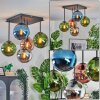 Gastor Deckenleuchte Glas 15 cm Blau, Chrom, Grün, Kupferfarben, Rauchfarben, 5-flammig