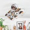 Koyoto Deckenleuchte Glas 15 cm Gold, Schwarz, 10-flammig