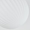 Chehalis Deckenleuchte Glas 15 cm Weiß, 3-flammig