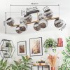 Ripoll Deckenleuchte Glas 15 cm Gold, Schwarz, 10-flammig