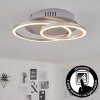 Mohlin Deckenleuchte LED Nickel-Matt, 1-flammig