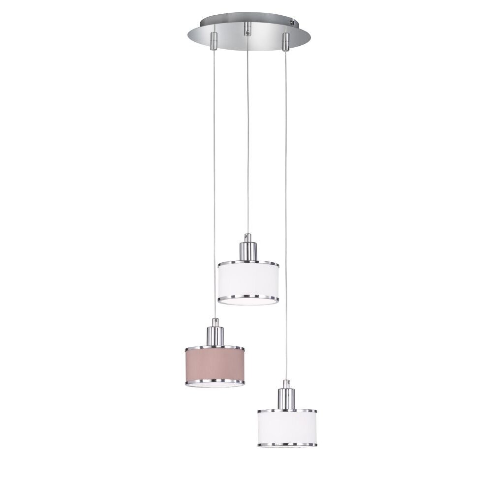 WOFI CIARA Pendelleuchte Chrom, 3-flammig main product photo