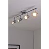 Wofi HOORN Deckenleuchte LED Chrom, 4-flammig