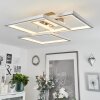 Solaro Deckenleuchte LED Chrom, Nickel-Matt, 1-flammig