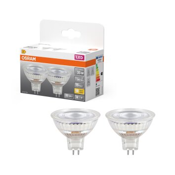OSRAM LED STAR 2er Set LED GU5.3 3,8 Watt 2700 Kelvin 345 Lumen