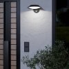 EGLO CERRISI Solarleuchte LED Schwarz, 1-flammig, Bewegungsmelder