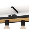EGLO CONSETT Deckenleuchte Braun, Schwarz, 6-flammig