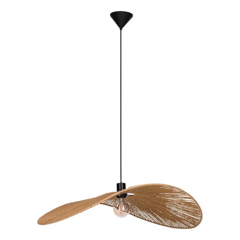 EGLO SIRUELA Hängeleuchte Schwarz, 1-flammig main product photo