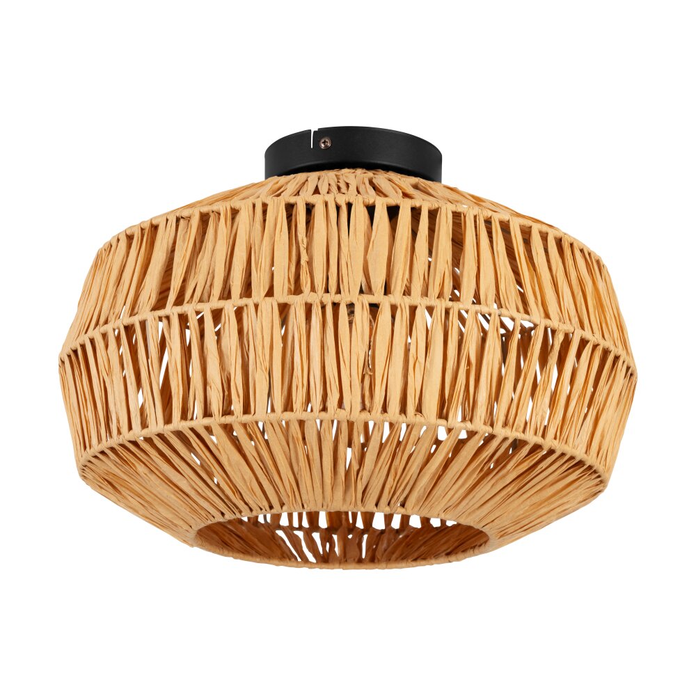 EGLO SHELDON Deckenleuchte Schwarz, 1-flammig main product photo