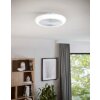 EGLO SAYULITA 1 Deckenventilator LED Weiß, Fernbedienung, Farbwechsler