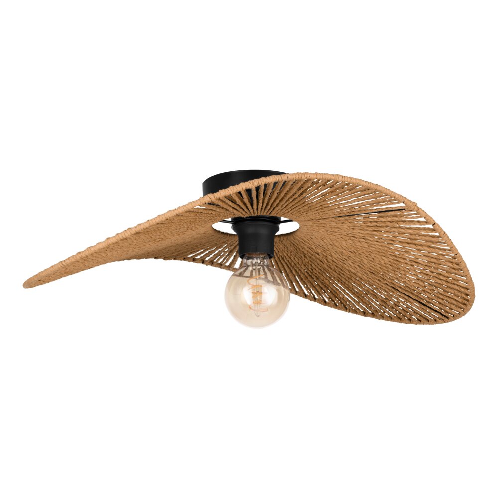 EGLO SIRUELA Deckenleuchte Schwarz, 1-flammig main product photo