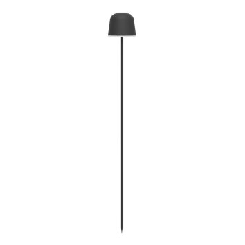 EGLO MANNERA-S Tischleuchte LED Schwarz, 1-flammig, Fernbedienung, Farbwechsler