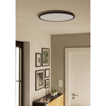 EGLO ROVITO Deckenleuchte LED Schwarz, Farbwechsler