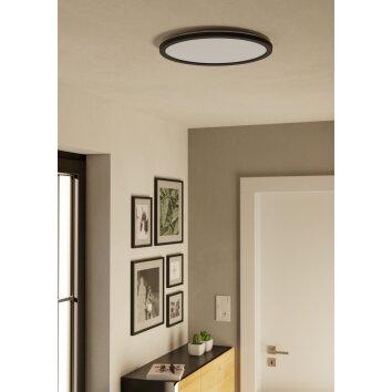 EGLO ROVITO-R Deckenleuchte LED Schwarz, Fernbedienung