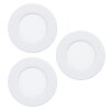 EGLO FUEVA 6 Einbauleuchte LED Weiß, Farbwechsler