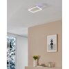 EGLO AMANDOLO Deckenleuchte LED Weiß, Fernbedienung, Farbwechsler