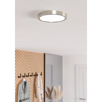 EGLO FUEVA 6 Deckenleuchte LED Nickel-Matt, Farbwechsler
