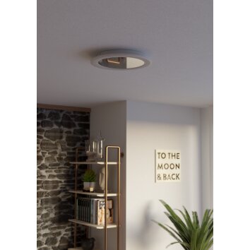 EGLO MACCHIONI Deckenleuchte LED Weiß, Fernbedienung