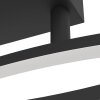 EGLO GRISOLIA Deckenleuchte LED Schwarz